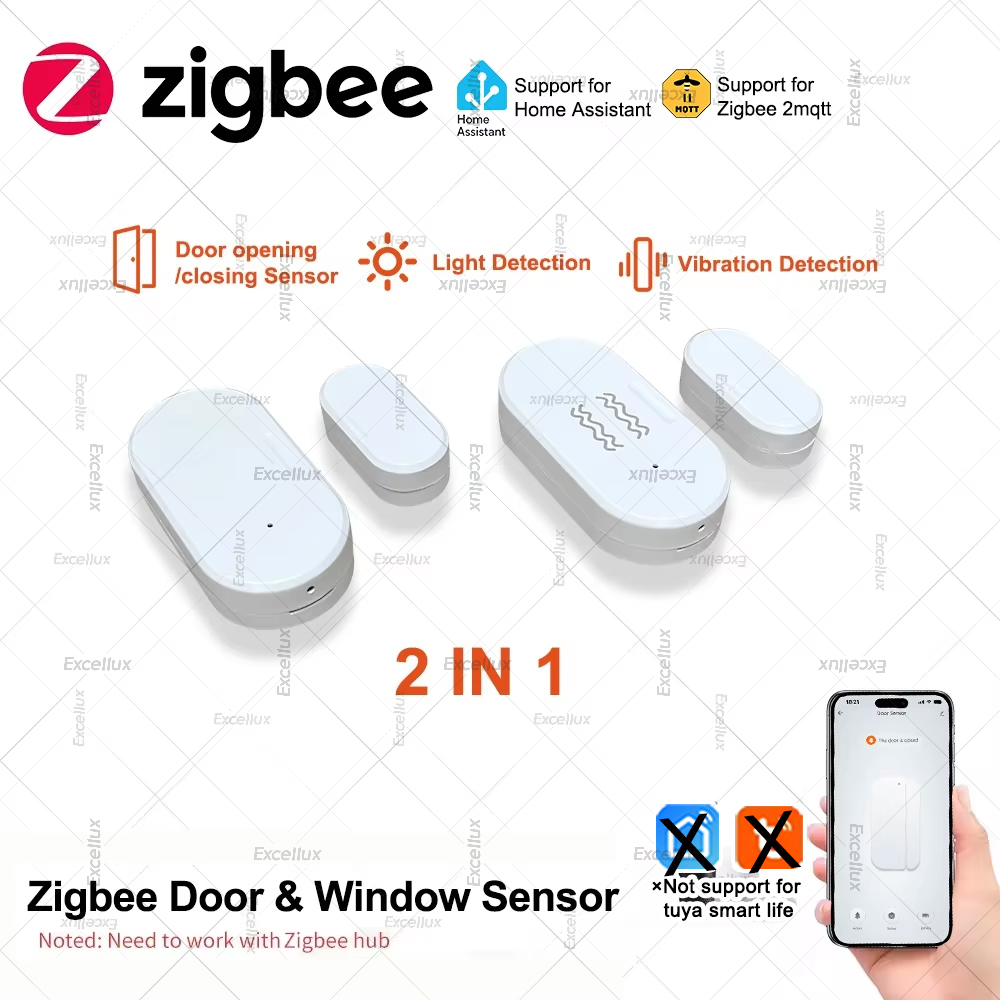 Home Security Tools - Zigbee 3.0 Door Window Sensor With