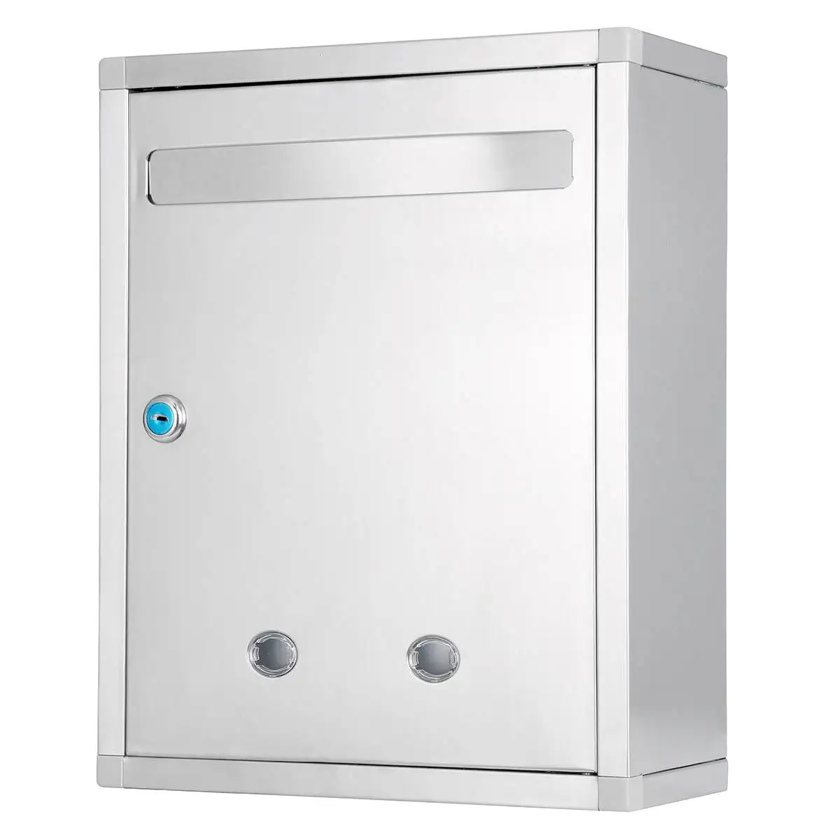 Home Security Letters - Waterproof Vintage Mailbox Stainless Steel Lockable