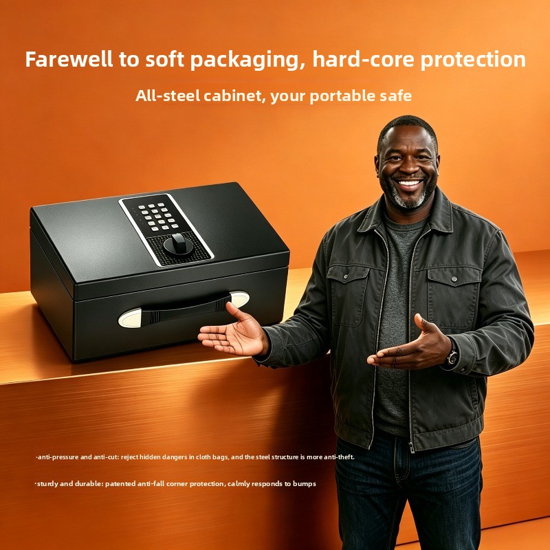 Safe Box Digital - Electronic Password Fireproof Waterproof Shockproof Safe