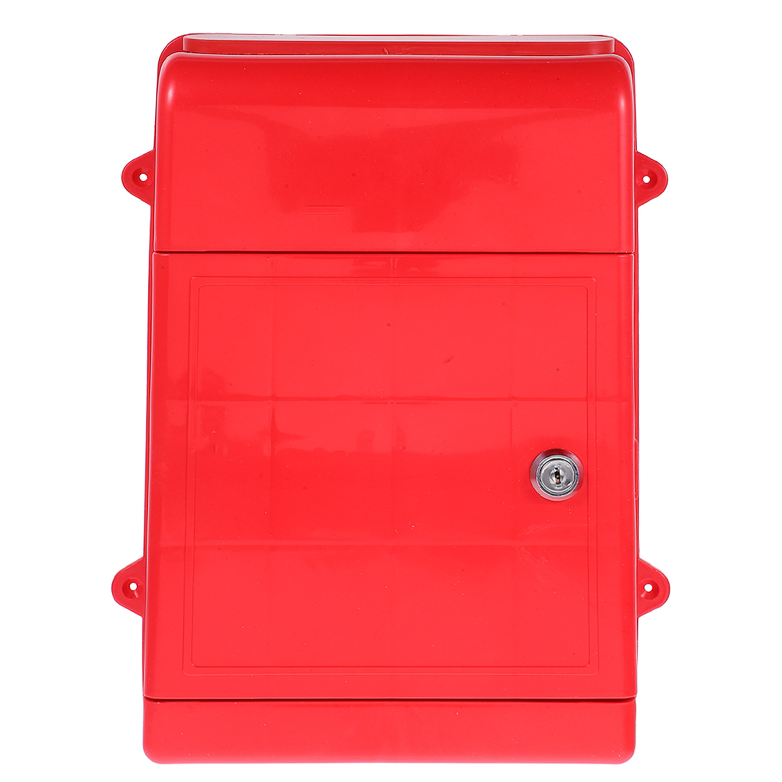 Home Security Letters - Lockable Wall Mounted Mailbox Weatherproof Secure