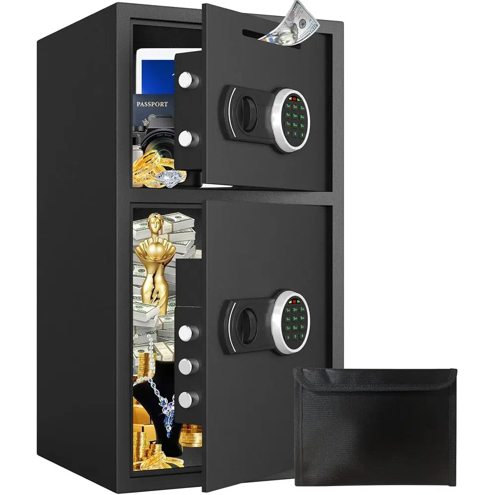 Safe Box Digital - Extra Large Home Security Box with