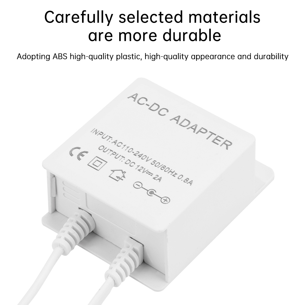 DC12V 2A EU Plug Adapter Secur - Home Security Outdoor Cameras recension och pris