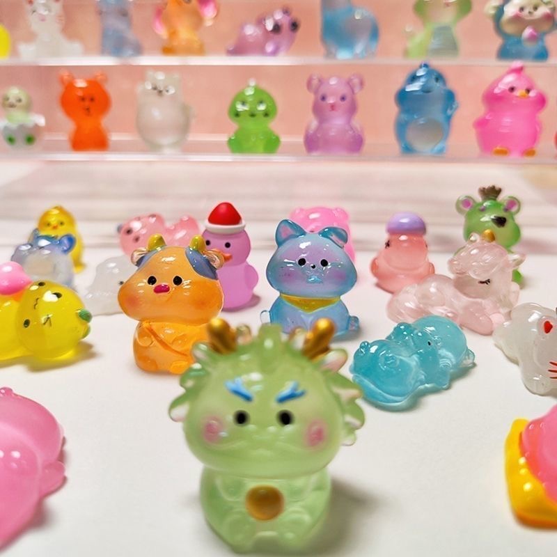 100Pcs Mini Luminous Resin Bli - Home Security Items recension och pris