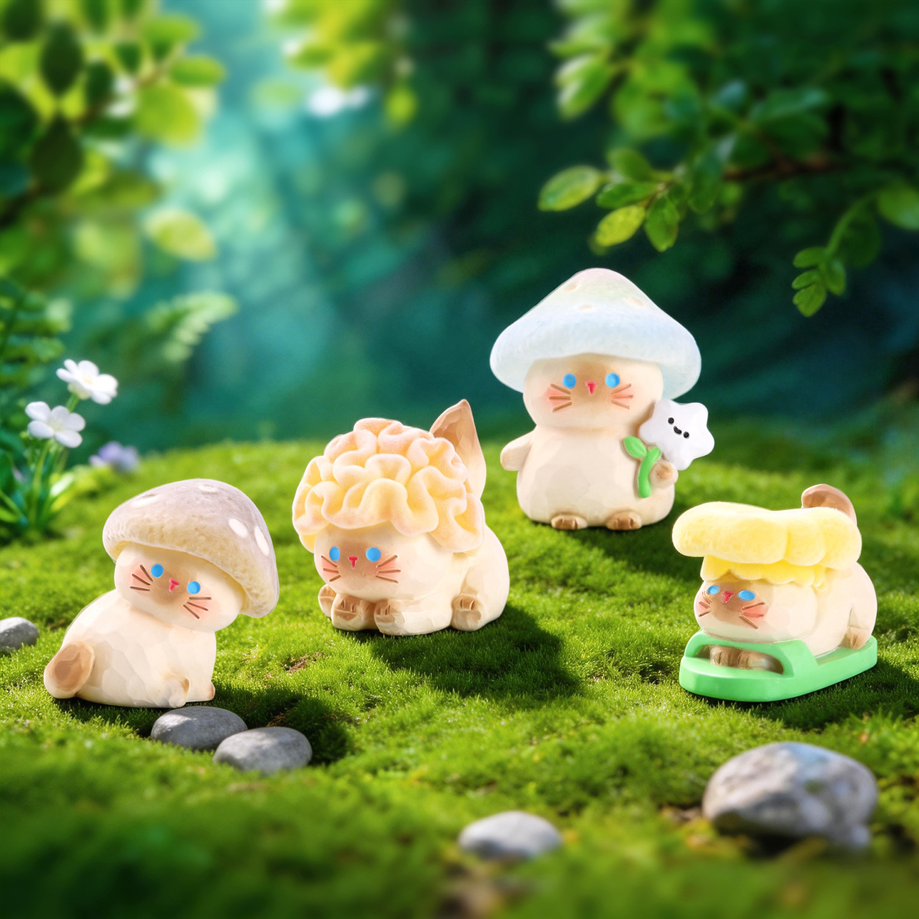 Blind Box Poison Mushroom Expl - Home Security Items recension och pris