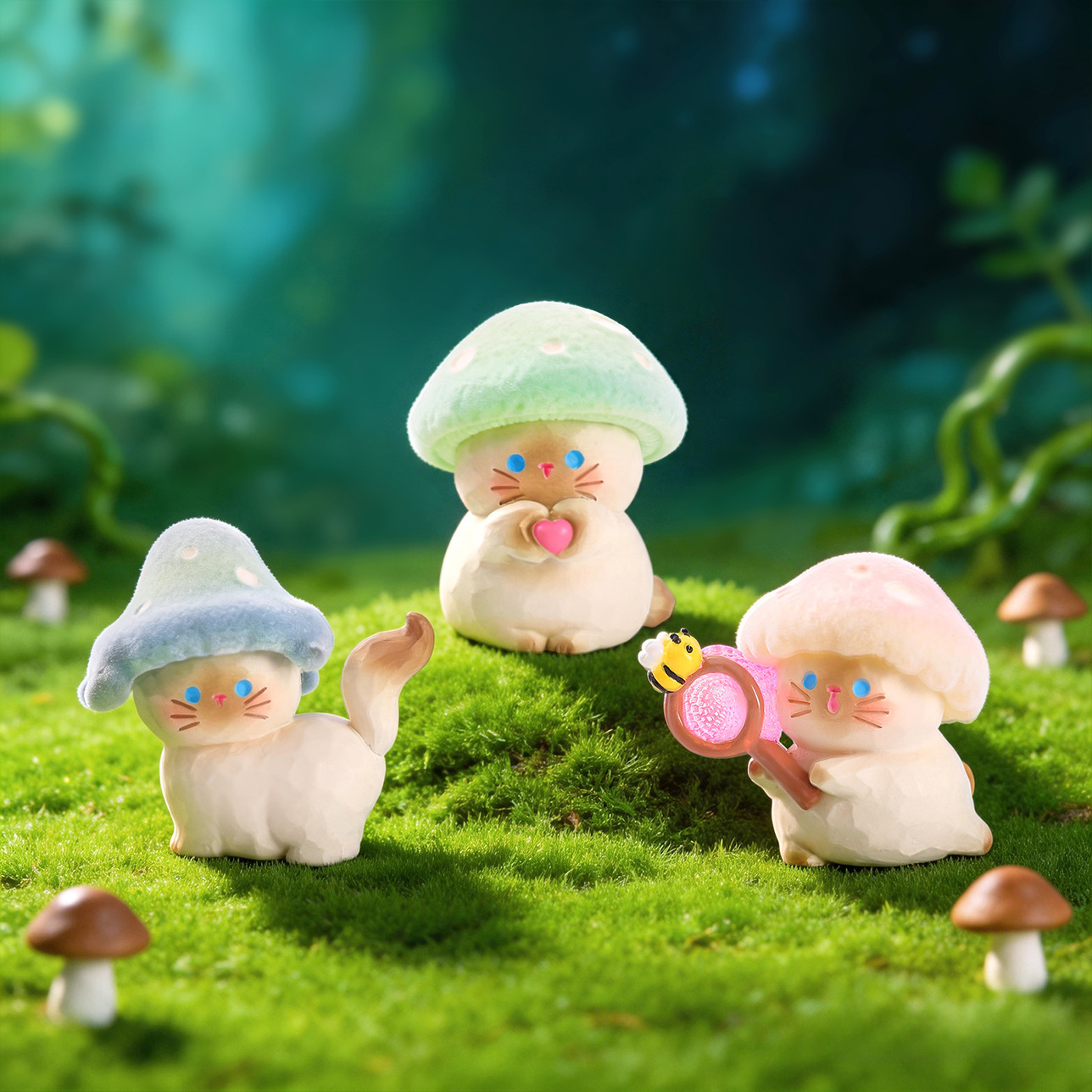 Blind Box Poison Mushroom Expl - Home Security Items recension och pris