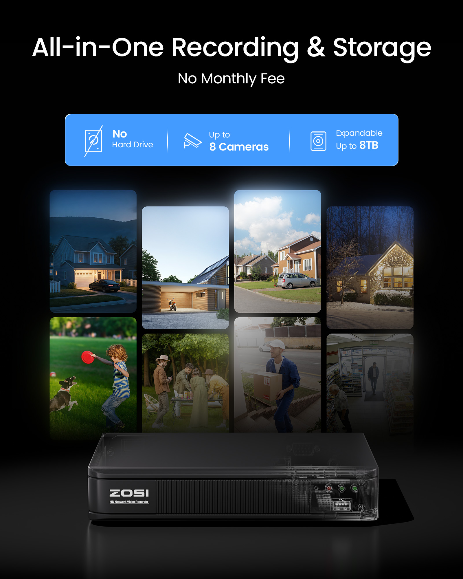 ZOSI 3K Lite Wired CCTV Securi - Home Security Outdoor Cameras recension och pris
