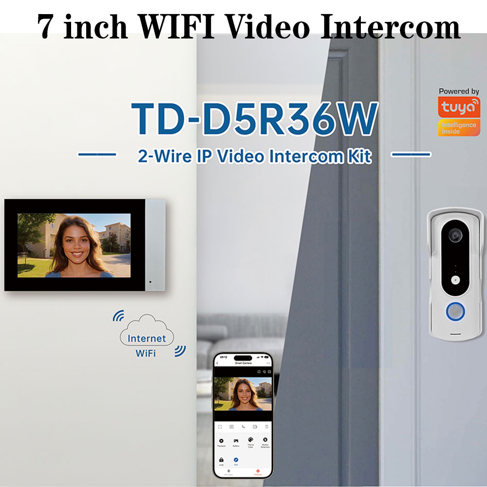 2 Wire Smart Home Tuya Wifi 10 - Home Security Cameras Uk recension och pris
