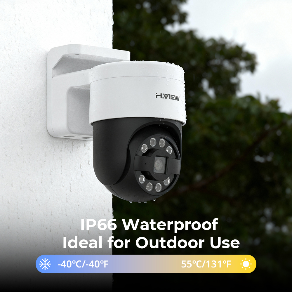 H.view 8Ch 4K 5MP 8MP Cctv Sec - Home Security Outdoor Cameras recension och pris