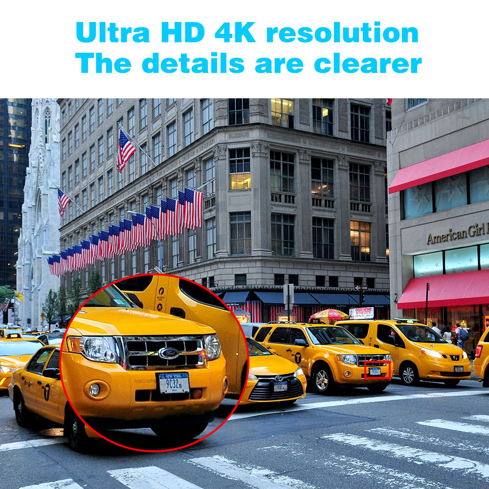 4K Ultra HD AHD Camera Video S - Home Security Outdoor Cameras recension och pris