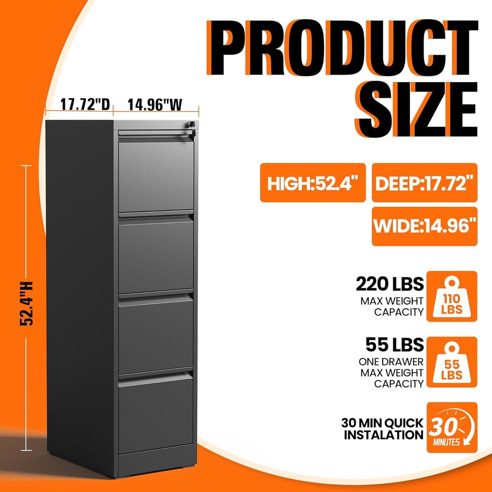 Secure Metal Storage Cabinet f - Home Security Letters recension och pris