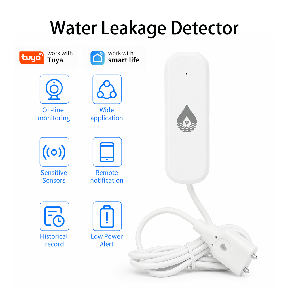 YFK WiFi/Zigbee Water Leakage  - Home Security Tools recension och pris