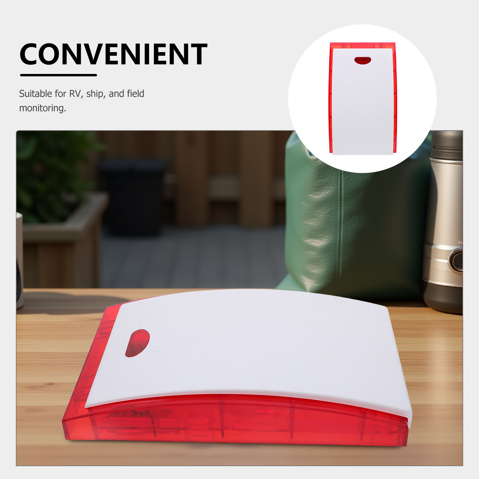 Outdoor Siren Horn Alarm Syste - Home Security Lights Outdoors recension och pris