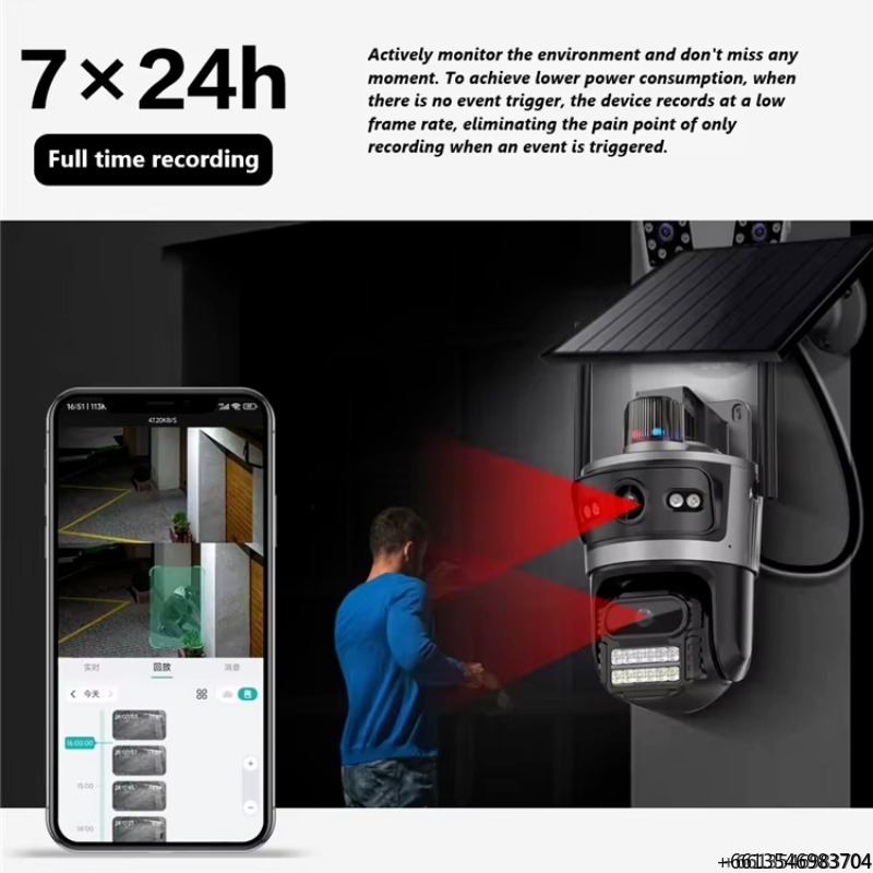 ENSTER 2K AOV 24h Recording Ou - Home Security Outdoor Cameras recension och pris