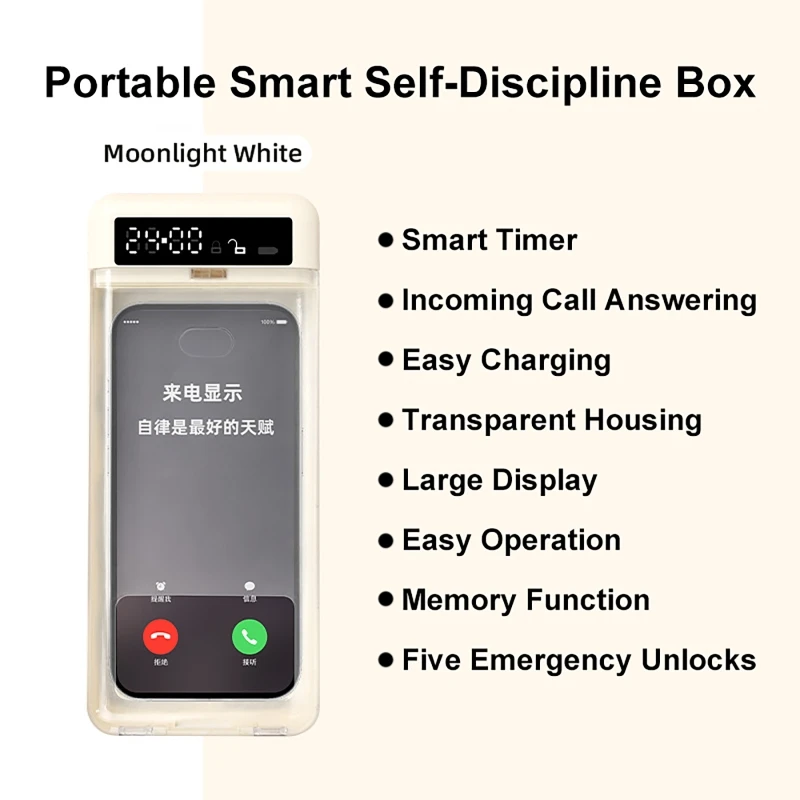 Smart Phone Lock Box with LCD  - Safe Box Digital recension och pris