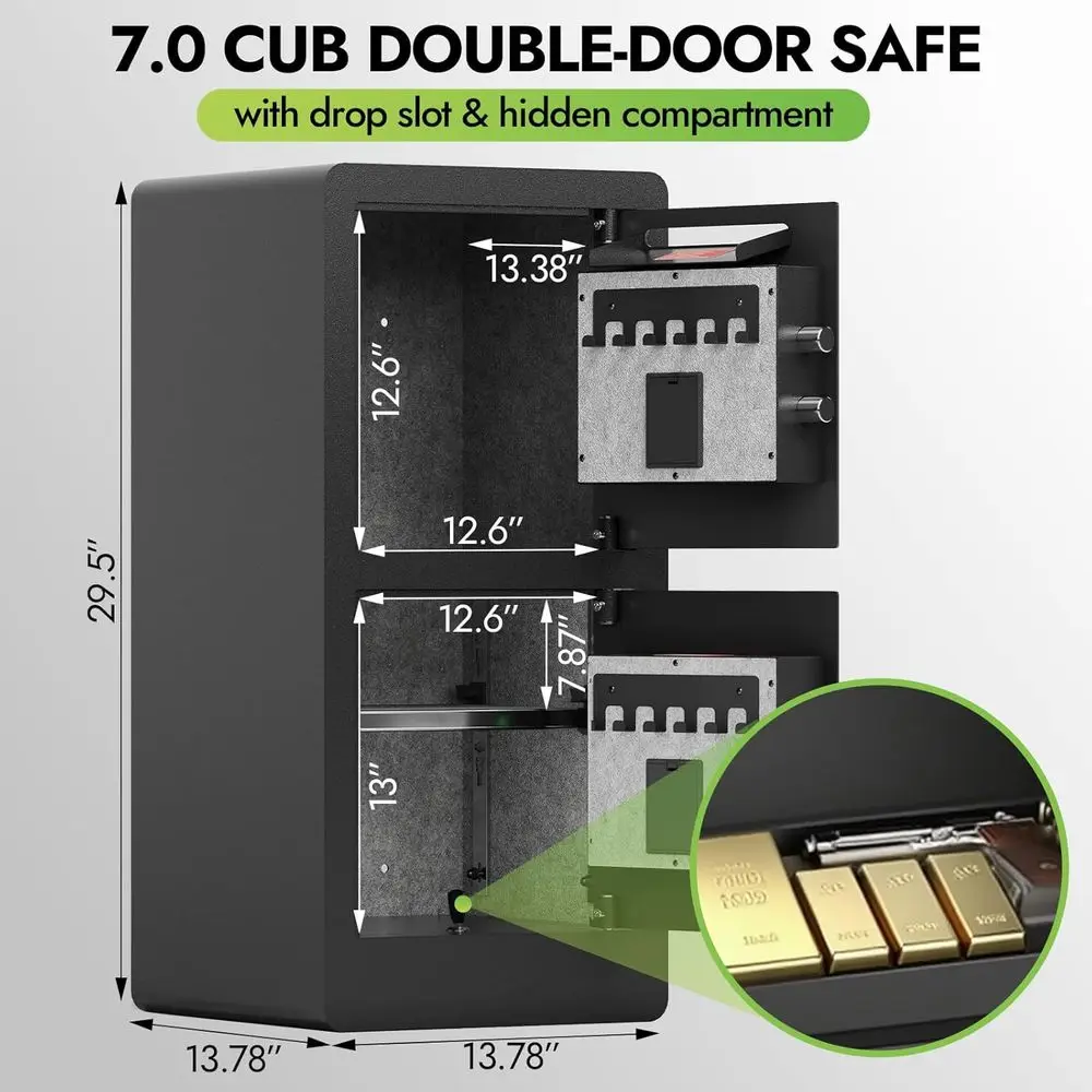 Biometric Safe with Anti-Fishi - Safe Box Digital recension och pris