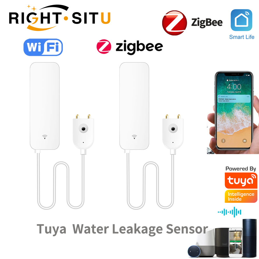 Tuya WiFi Water Leak Sensor, W - Home Security Tools recension och pris