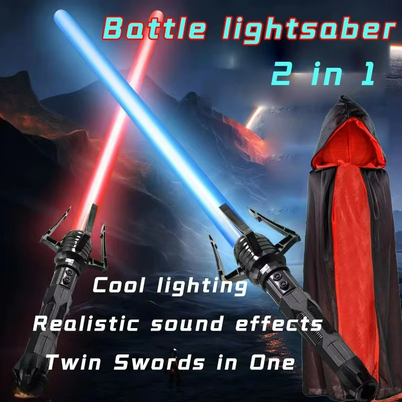 80cm RGB Telescopic Lightsaber - Home Security Laser recension och pris