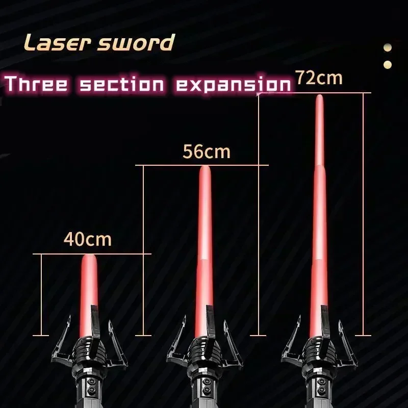 80cm RGB Telescopic Lightsaber - Home Security Laser recension och pris