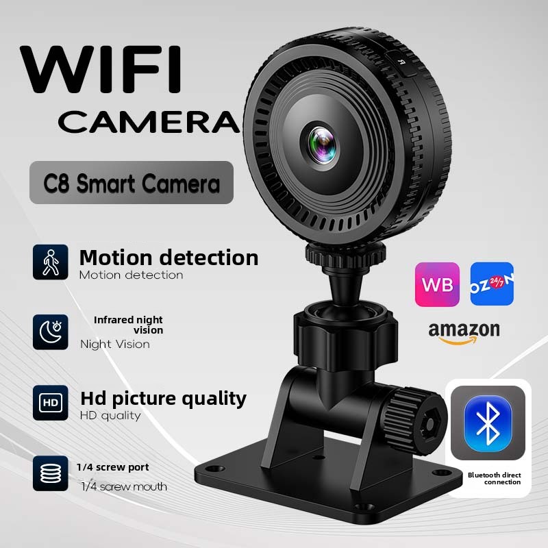 C8 Ultra-High-Definition Round - Home Security Cameras Uk recension och pris