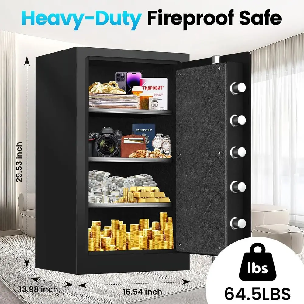 Enhanced 35-Minute Fire-Resist - Safe Box Digital recension och pris