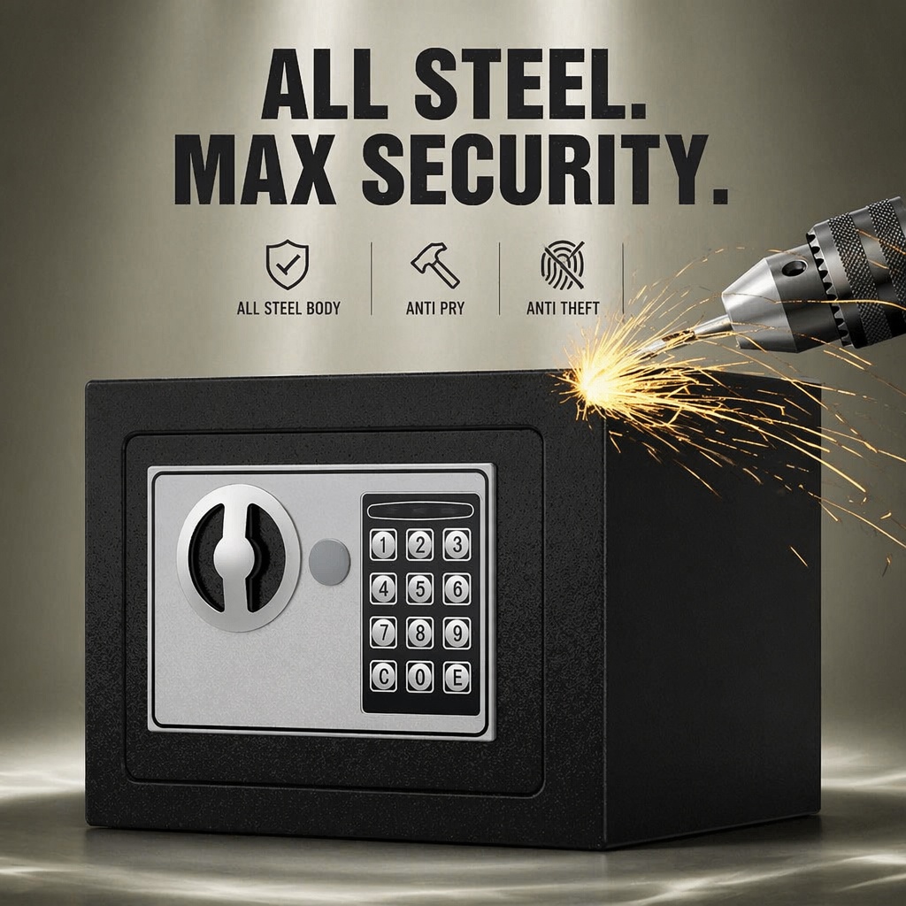 All Steel Electronic Digital K - Safe Box Digital recension och pris