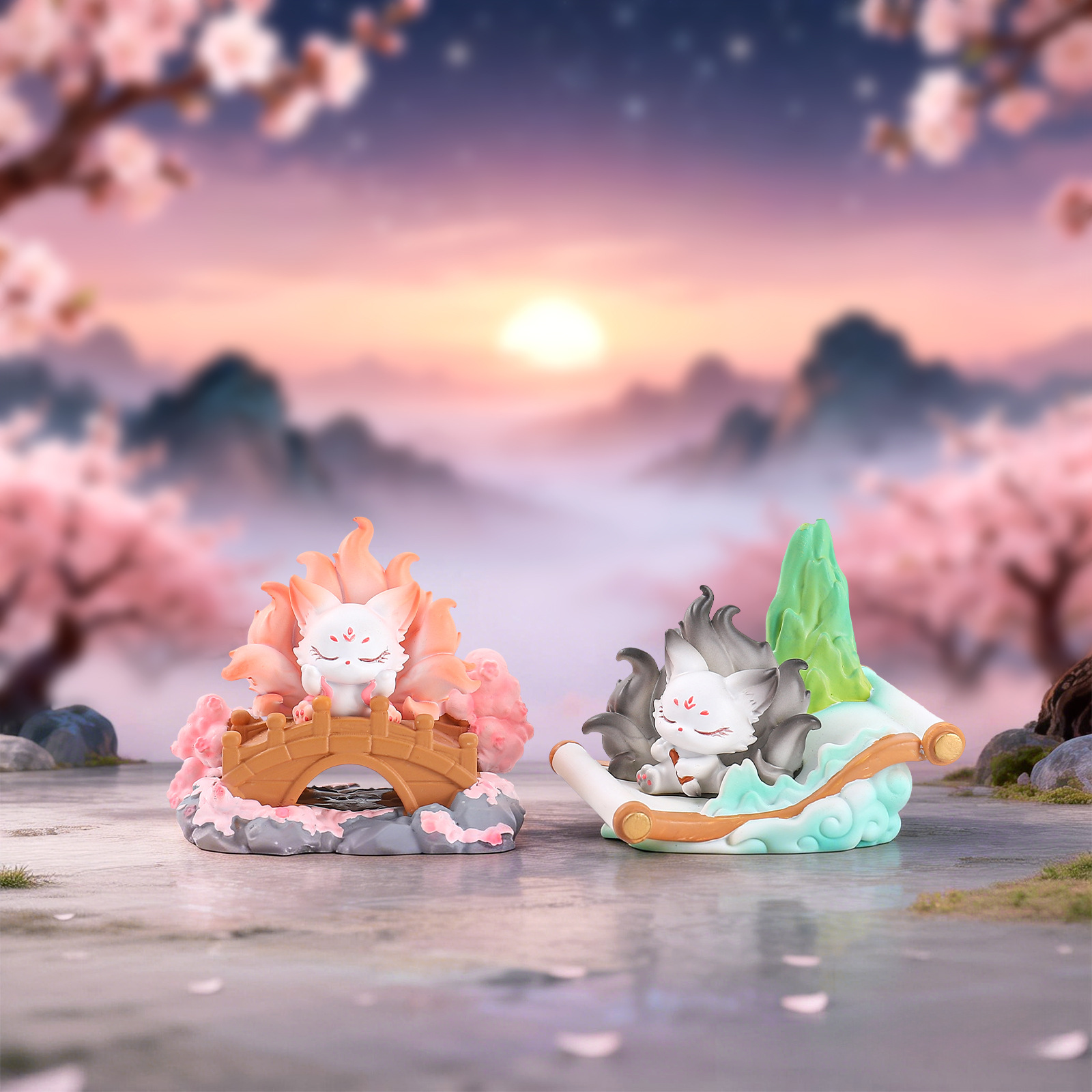 Nine-Tailed Fox Blind Box Chin - Home Security Items recension och pris