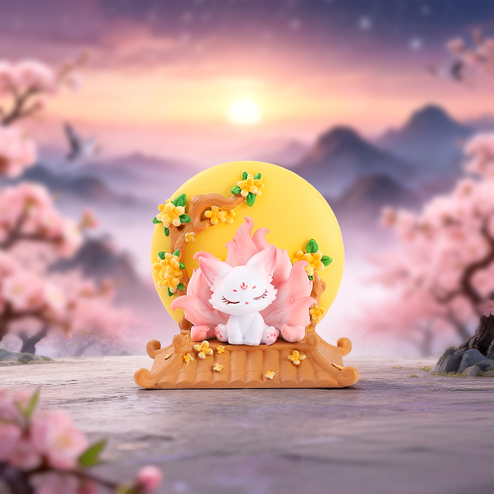 Nine-Tailed Fox Blind Box Chin - Home Security Items recension och pris