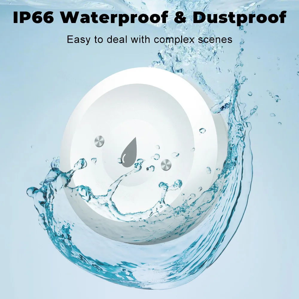 For Tuya ZigBee 3.0 Smart Wate - Home Security With Monitoring recension och pris