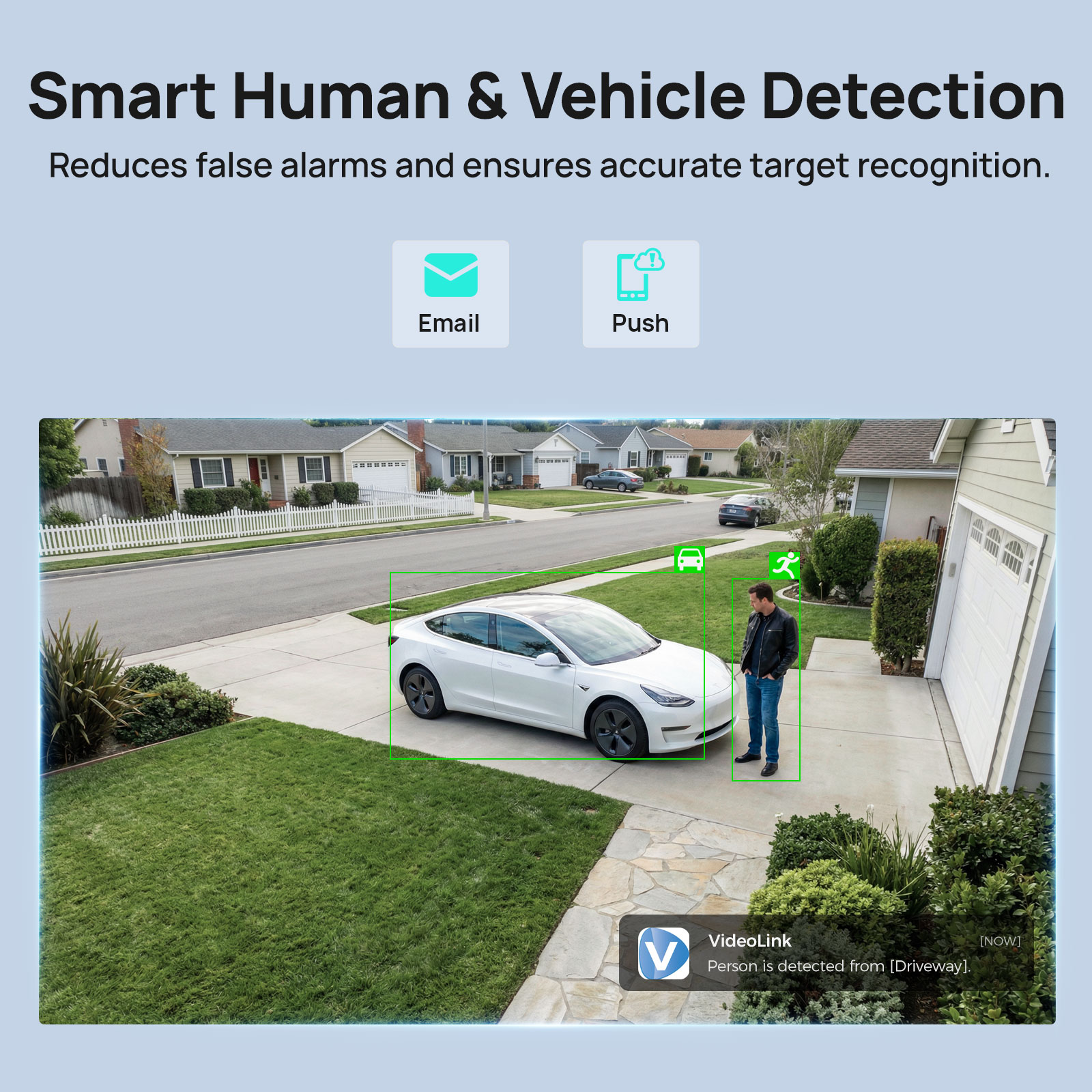 VIKYLIN IP Security Camera 5MP - Home Security Lights Outdoors recension och pris