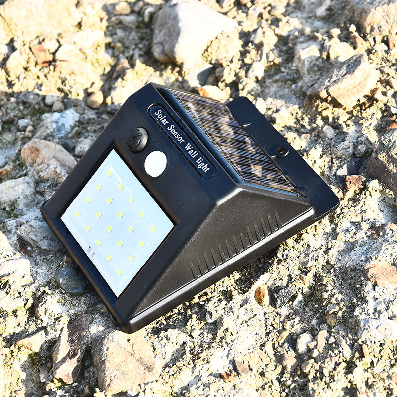 Solar Human Motion Sensor Wall - Home Security Lights Outdoors recension och pris