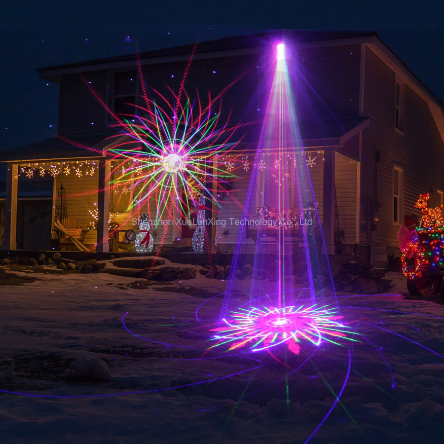 ESHINY RGB Laser Landscape Lig - Home Security Laser recension och pris