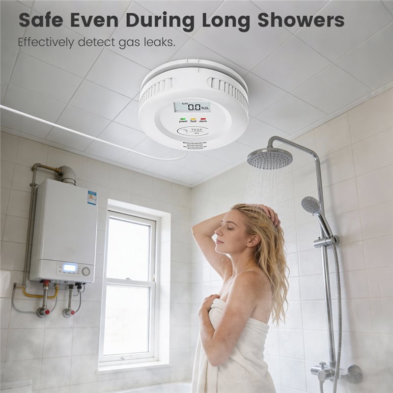 Tuya Smart Home Wifi Gas Leak  - Home Security Tools recension och pris