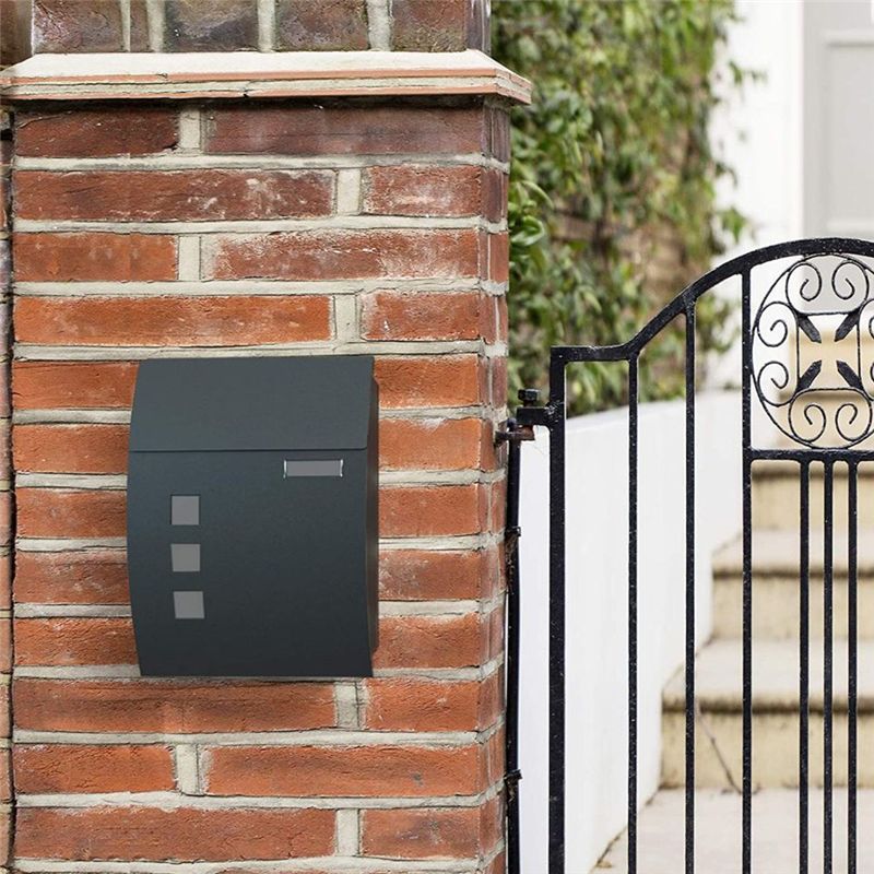 AEE4-Wall Mounted Post Box - W - Home Security Letters recension och pris