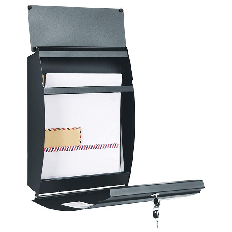 AEE4-Wall Mounted Post Box - W - Home Security Letters recension och pris