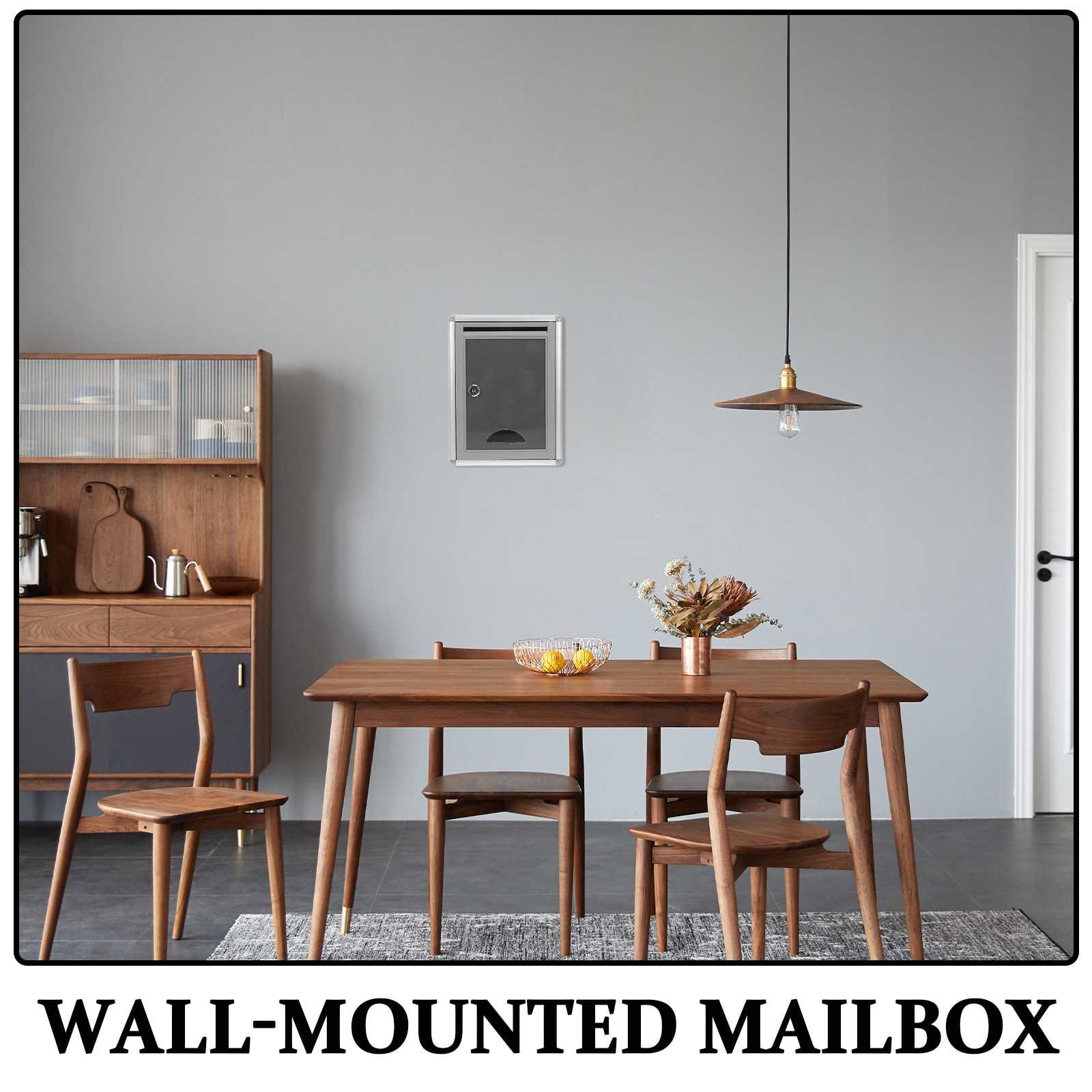 1Set Wall Mounted Mailbox Lock - Home Security Letters recension och pris