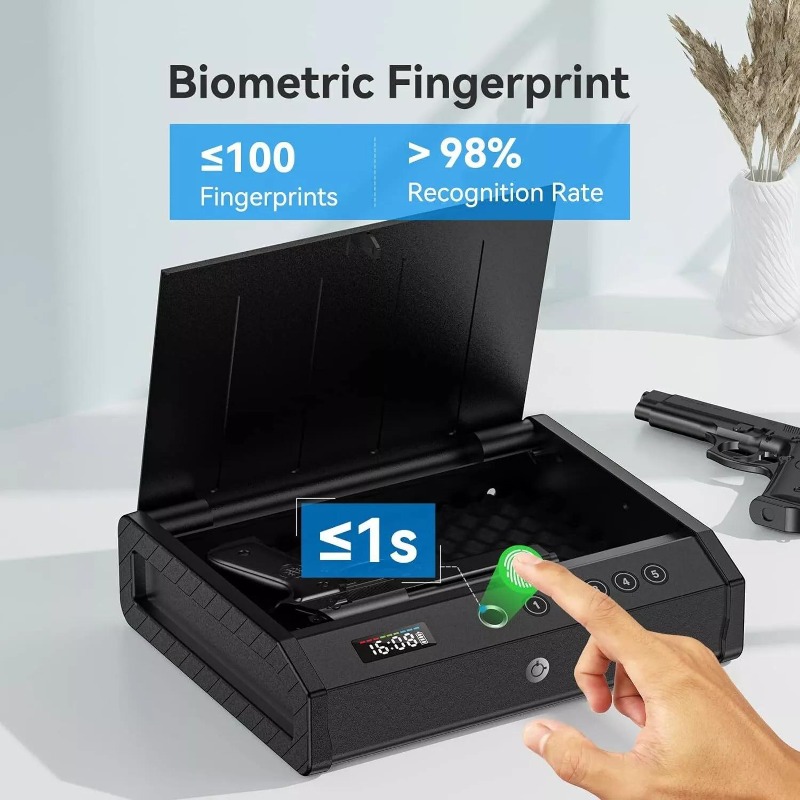 High-security Anti-Theft Finge - Safe Box Digital recension och pris