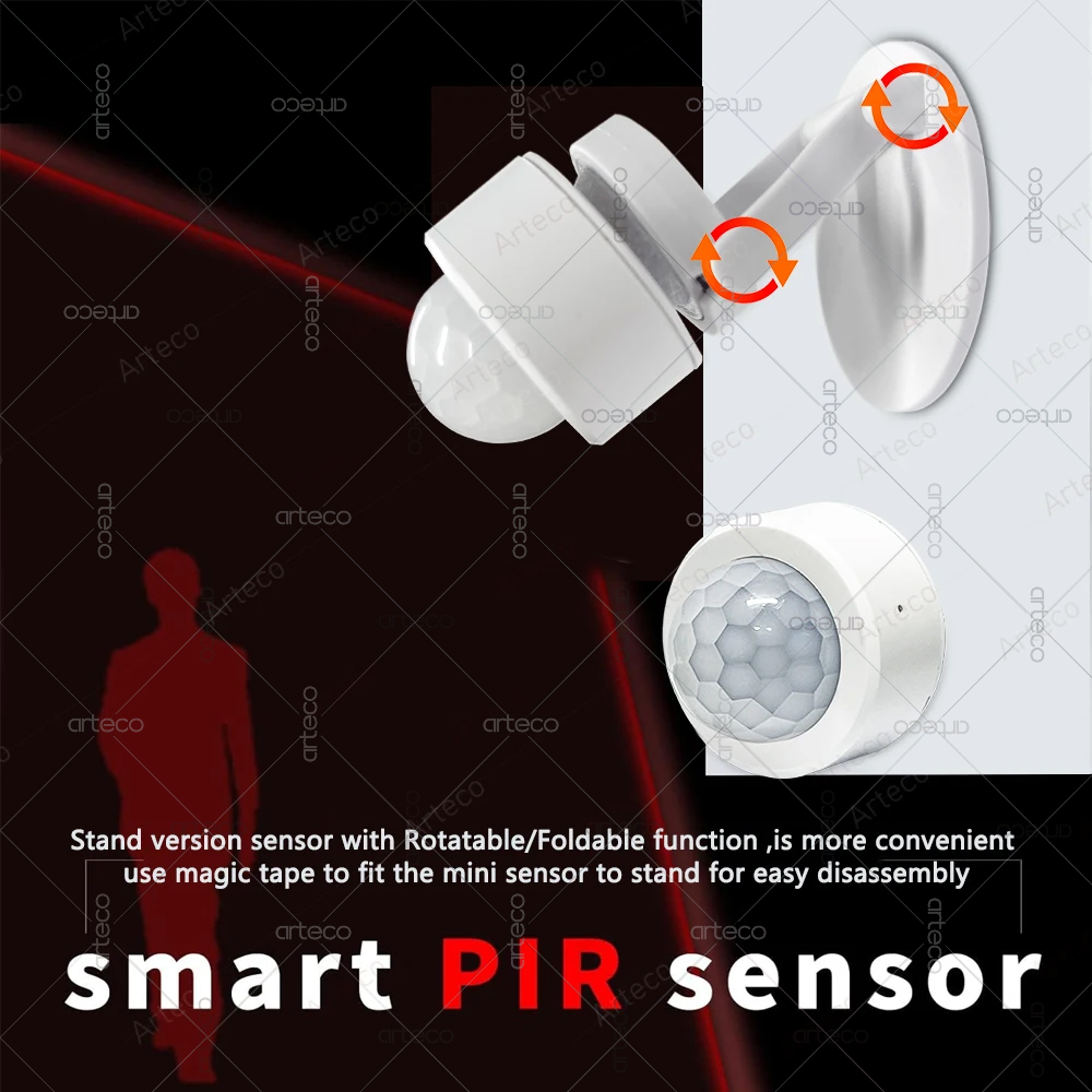 Zigbee 3.0 Mini PIR Motion Sen - Home Security Tools recension och pris