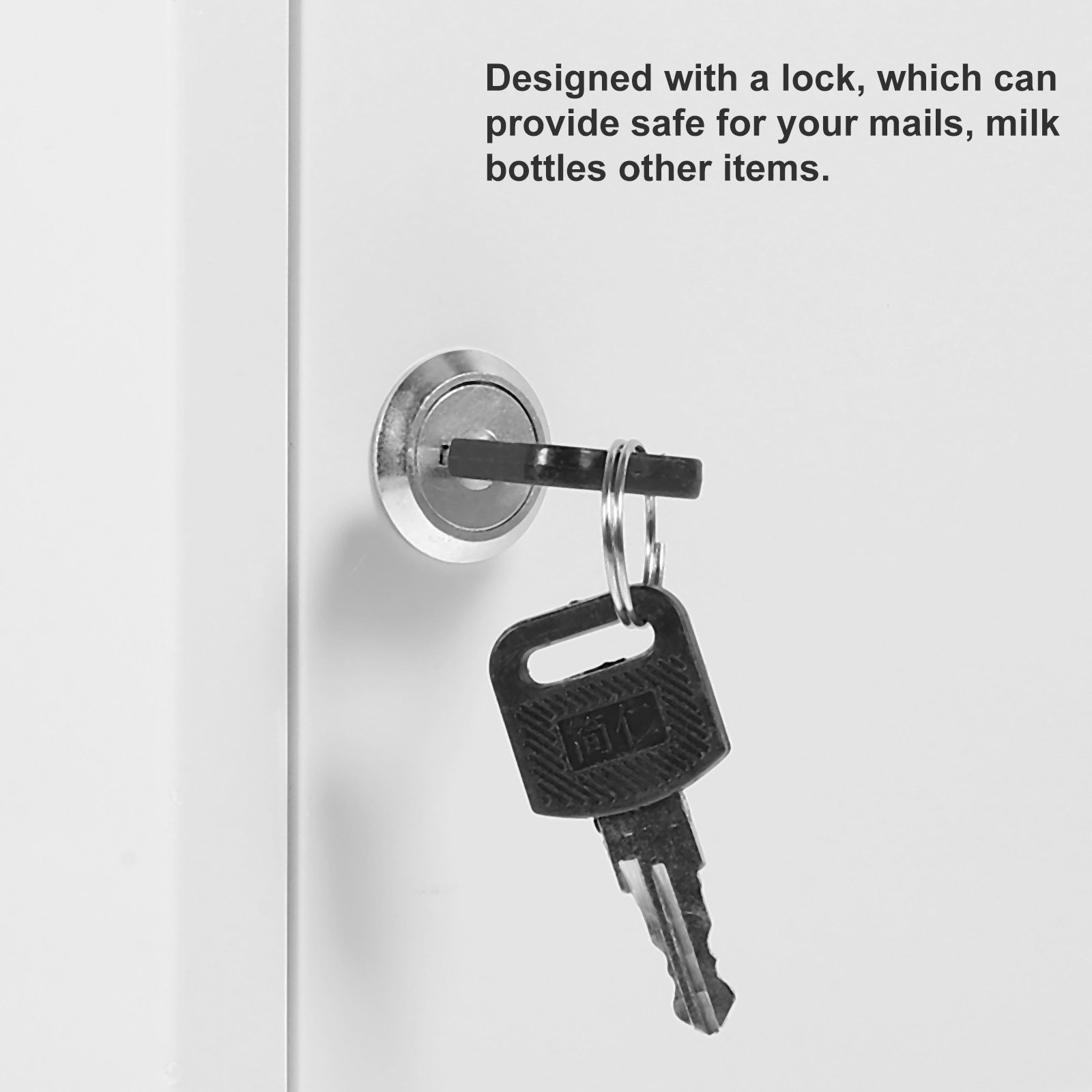 Wall Mounted Plastic Milk Box  - Home Security Letters recension och pris