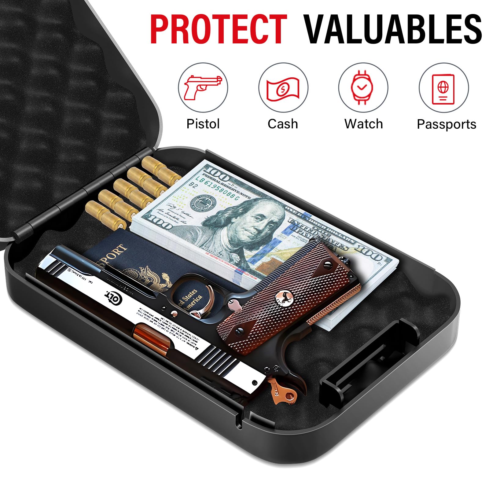 Security Safe Box Personal Saf - Safe Box Digital recension och pris