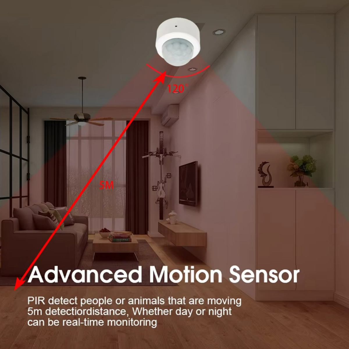 Zigbee3.0 Mini PIR Human Motio - Home Security Tools recension och pris