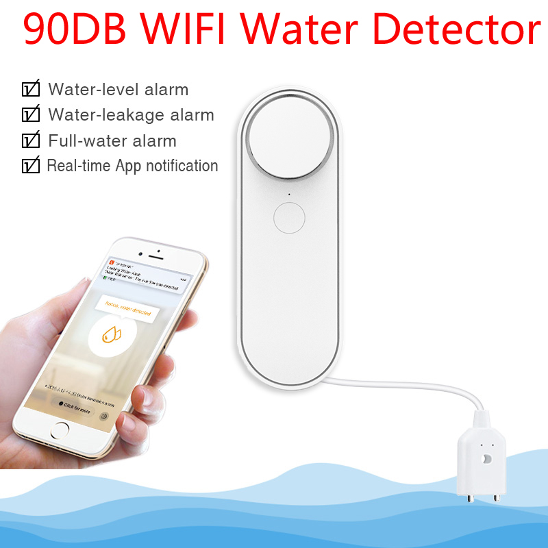 3M/5M WiFi Water Leak Detector - Home Security Safe recension och pris