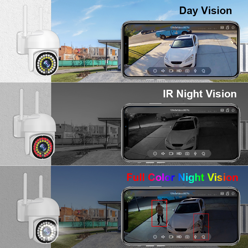 Smar 3MP Wireless CCTV Securit - Home Security Outdoor Cameras recension och pris