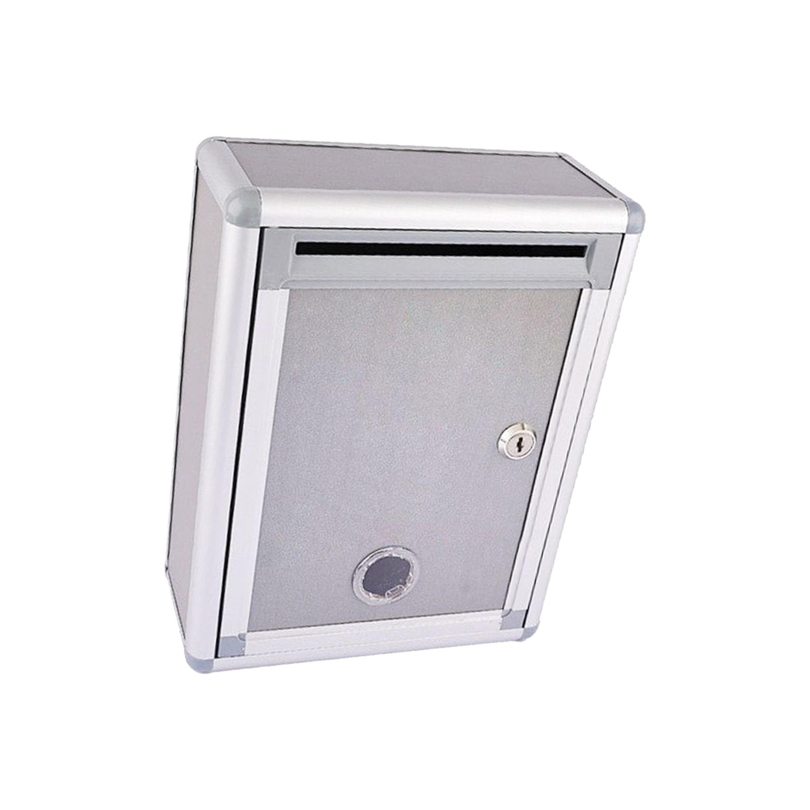 Wall Mail Box with Lock Metal  - Home Security Letters recension och pris