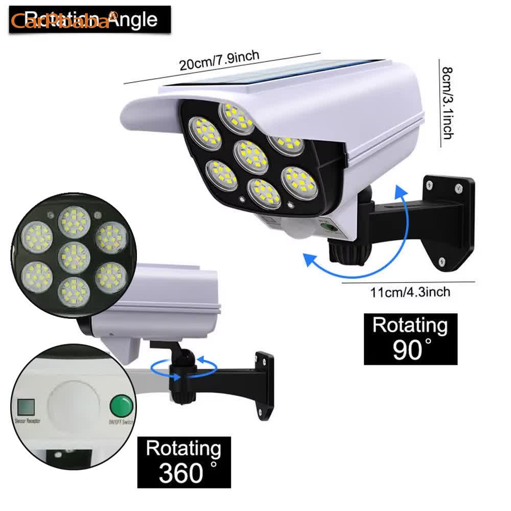 Outdoor Solar Light Motion Sen - Home Security Lights Outdoors recension och pris