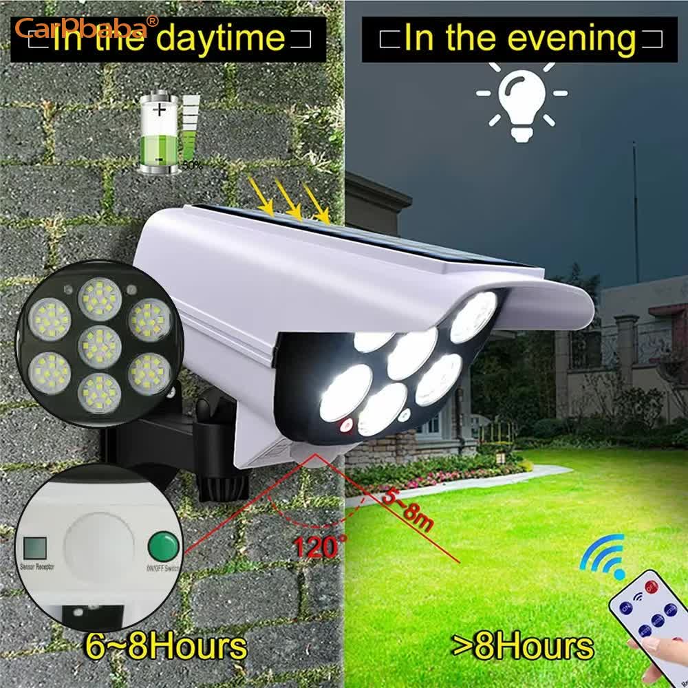Outdoor Solar Light Motion Sen - Home Security Lights Outdoors recension och pris